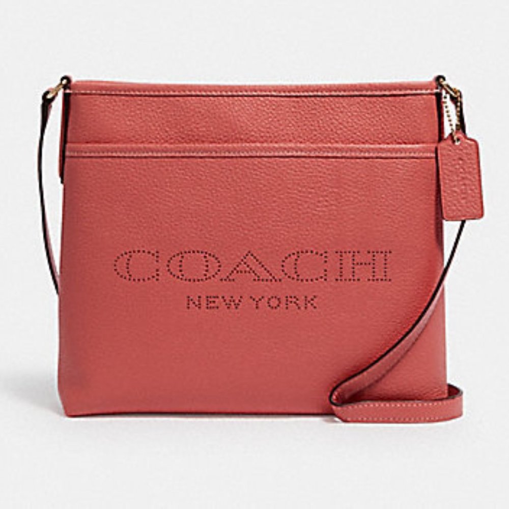 COACH | FILE BAG WITH COACH PRINT